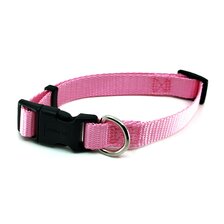 Nobleza obojok nastaviteľný jednofarebný 1,5 cm x 25-40 cm ružový